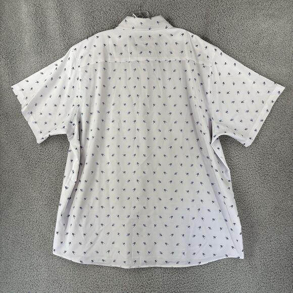 Dixxon Flannel Co Brolingual Men's XXL 2XL White Short Sleeve Button Up Shirt - Picture 7 of 7